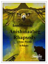 Anishinaabeg Rhapsody Orchestra sheet music cover